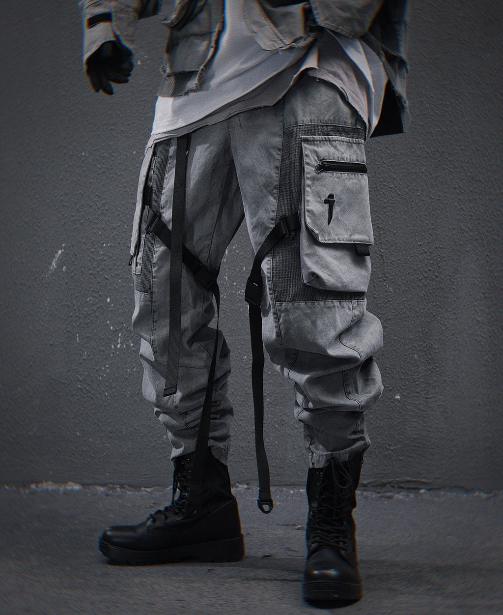HiP46 Grey NX Cargo Pants