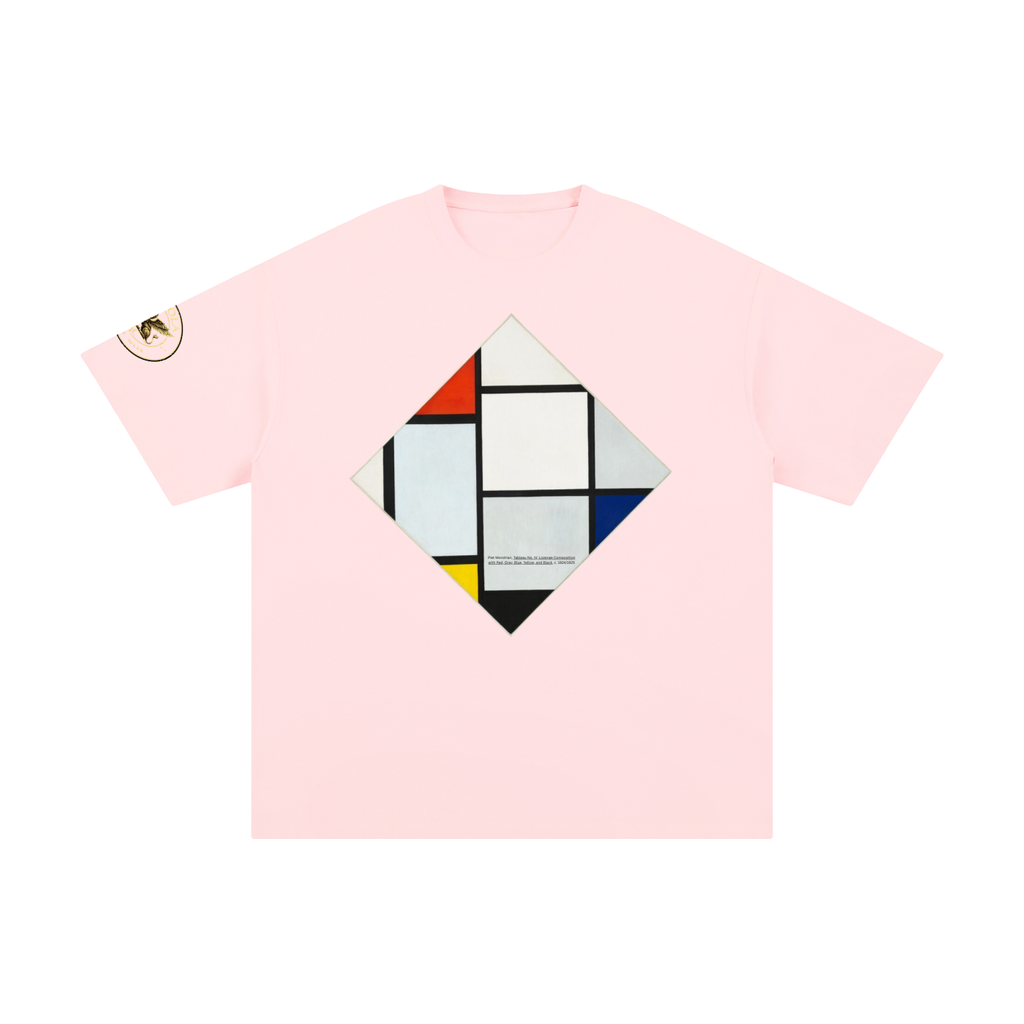 M.Lola “Mondrian” Unisex Pure Cotton T-Shirt