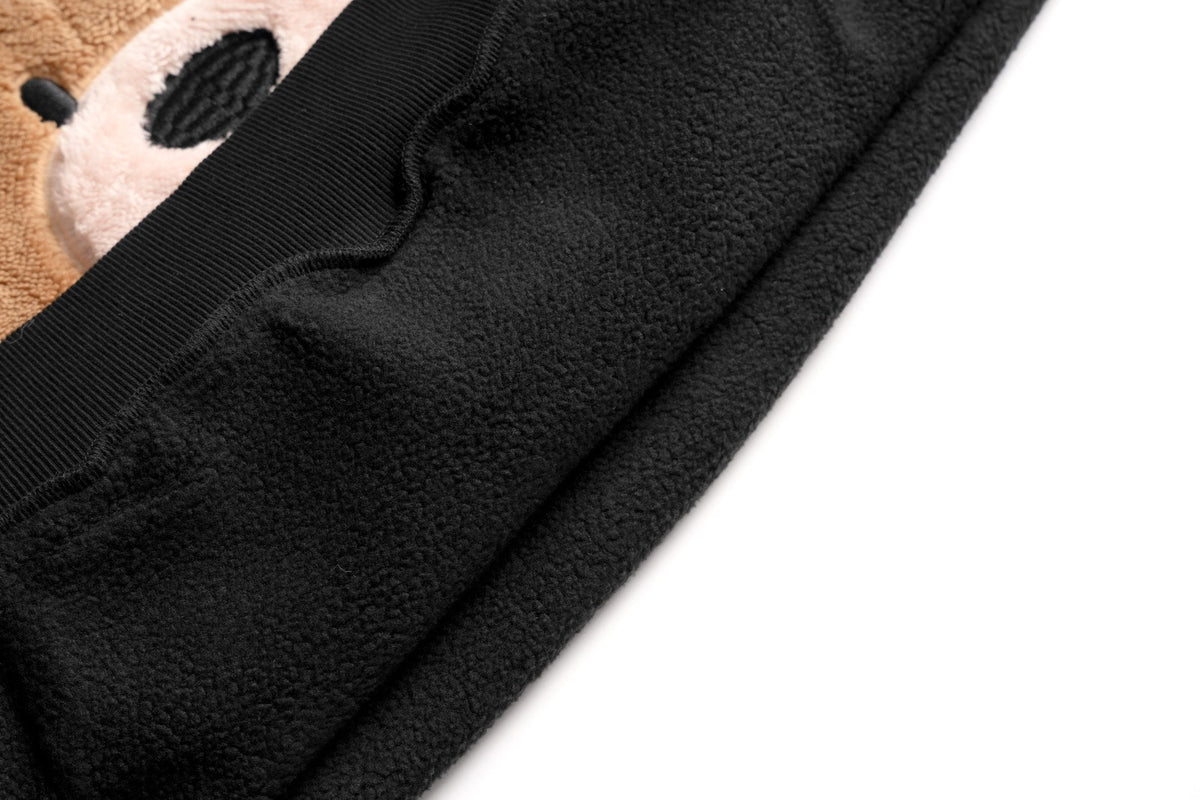 EXT369 Furry Teddy Hoodie
