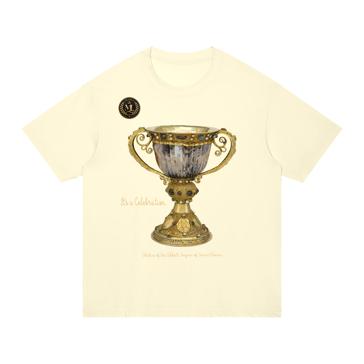 M.Lola “Celebration” Unisex Regular Fit Cotton T-Shirt