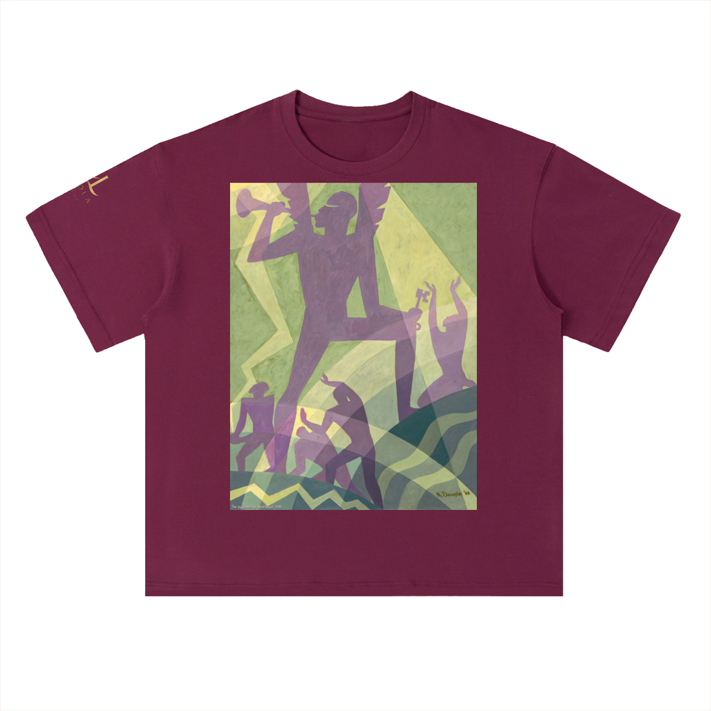 M.Lola “Judgement Day” Heavyweight Drop Shoulder Cotton T-Shirt