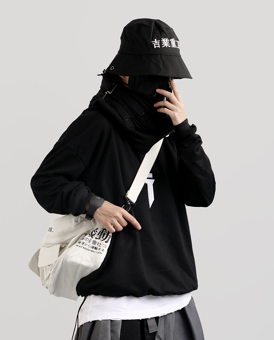 HiH6 Black I-Tech Hoodie