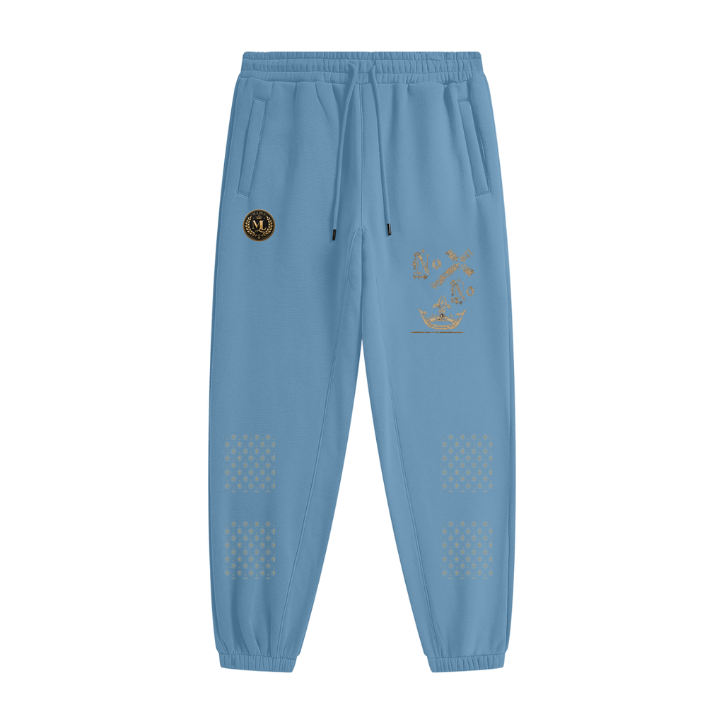 M.Lola "Cross and Crown" Unisex Heavyweight Fleece Joggers
