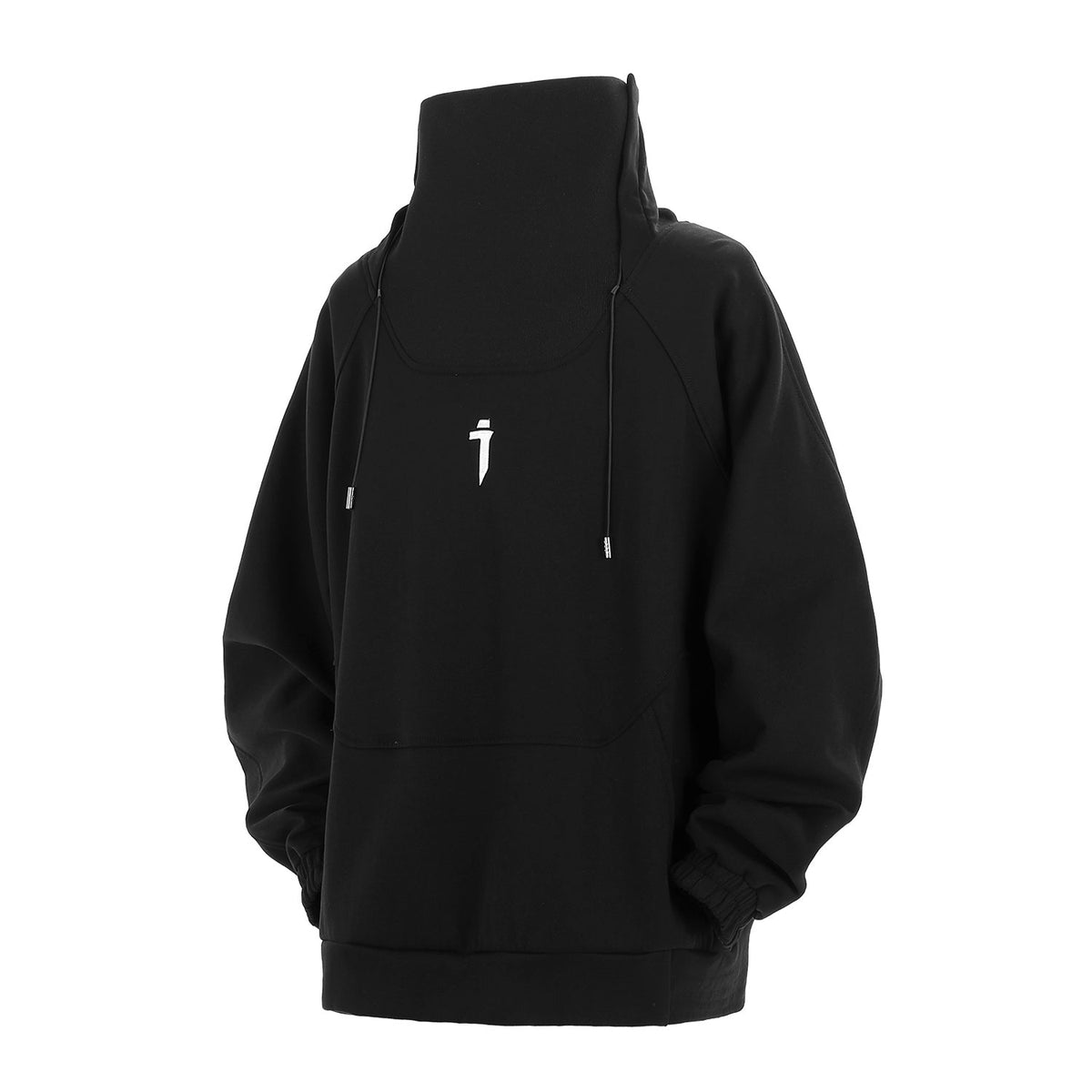 HiH49 Precision High Neck Black Sweater