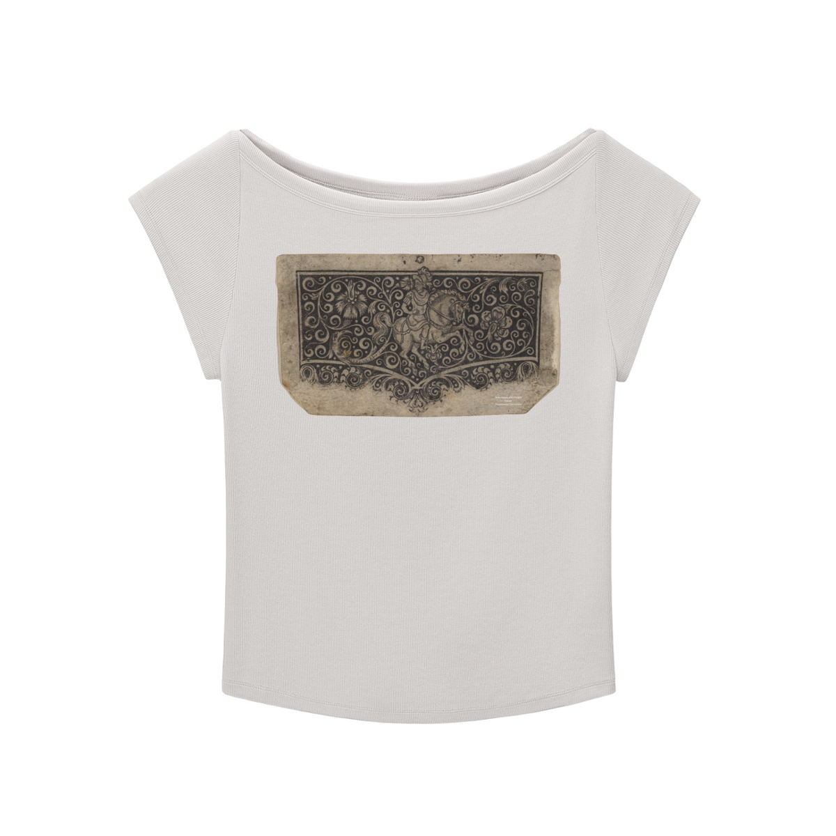 M.Lola “Knight” Essential Wide Neck Baby T-shirt