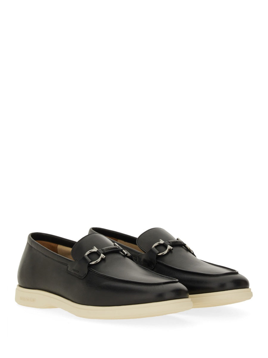 Ferragamo Men Moccasin "Gancini"
