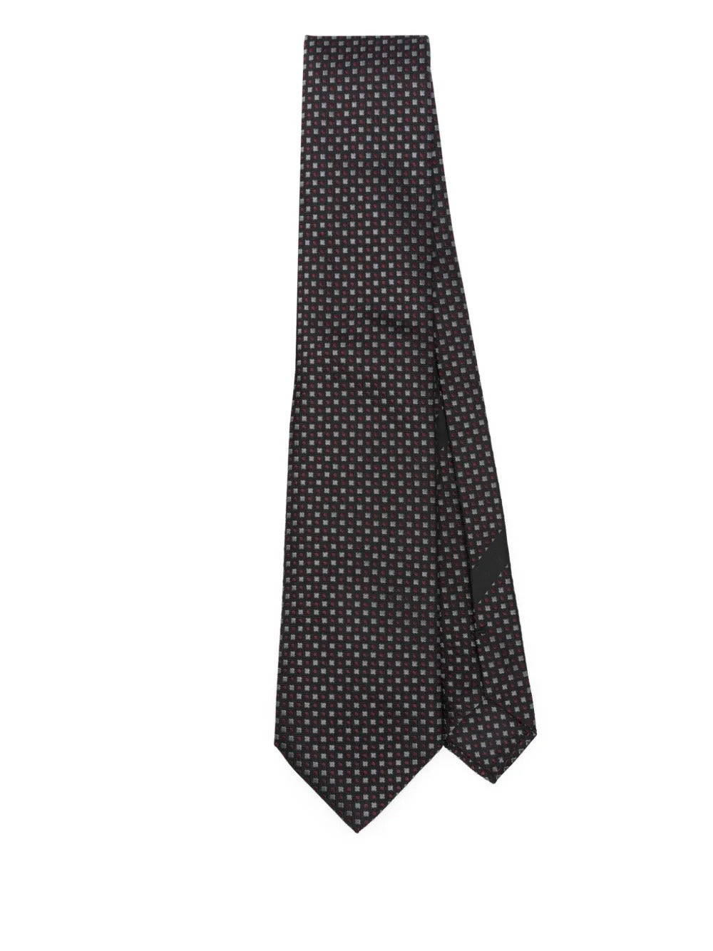 Dolce & Gabbana Men Geometric-Pattern Silk Tie