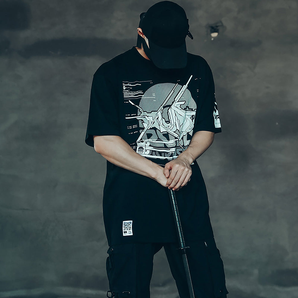 Sim9003 Double X Cyberpunk Tee