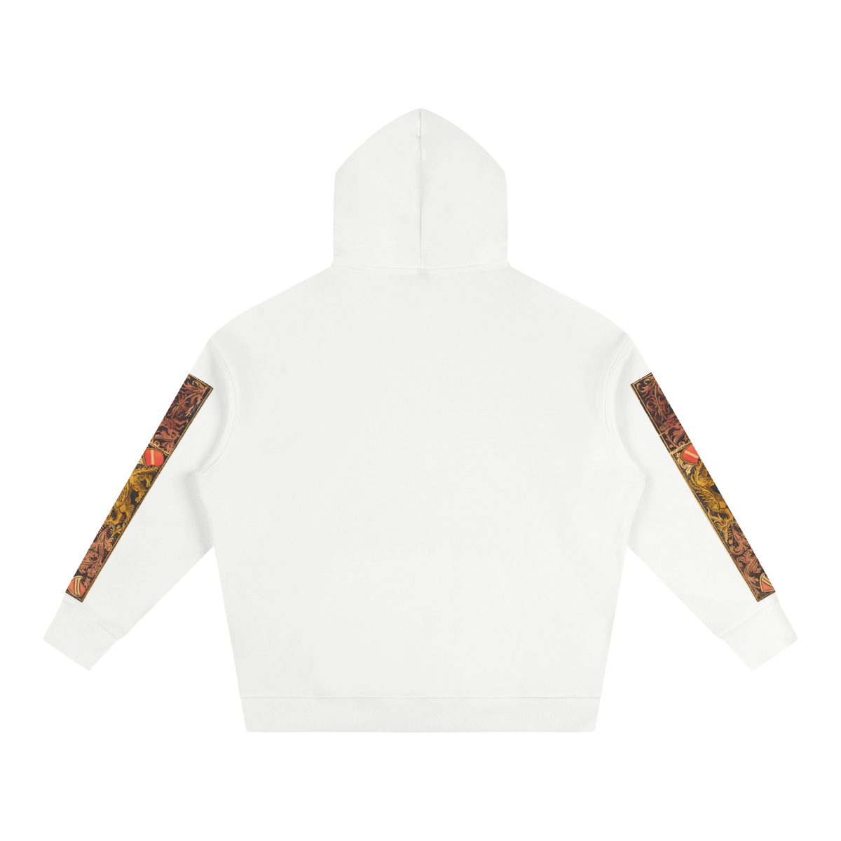 M.Lola “Dragon & Knight” Oversize Fleeced Hoodie