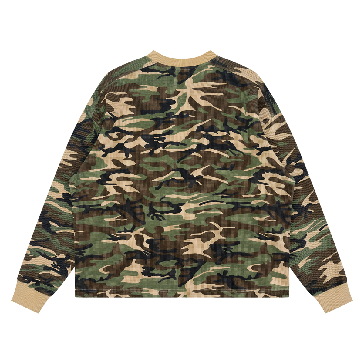 M.Lola “Completion” Unisex Waffle Boxy Long Sleeve T-Shirt