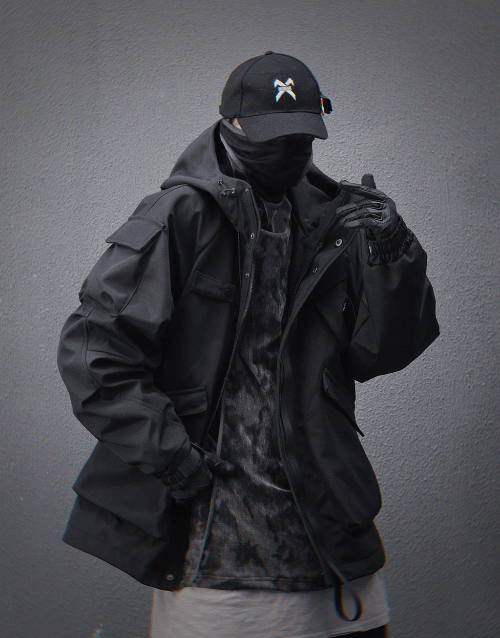 HiJ39 Black Retaliation Jacket