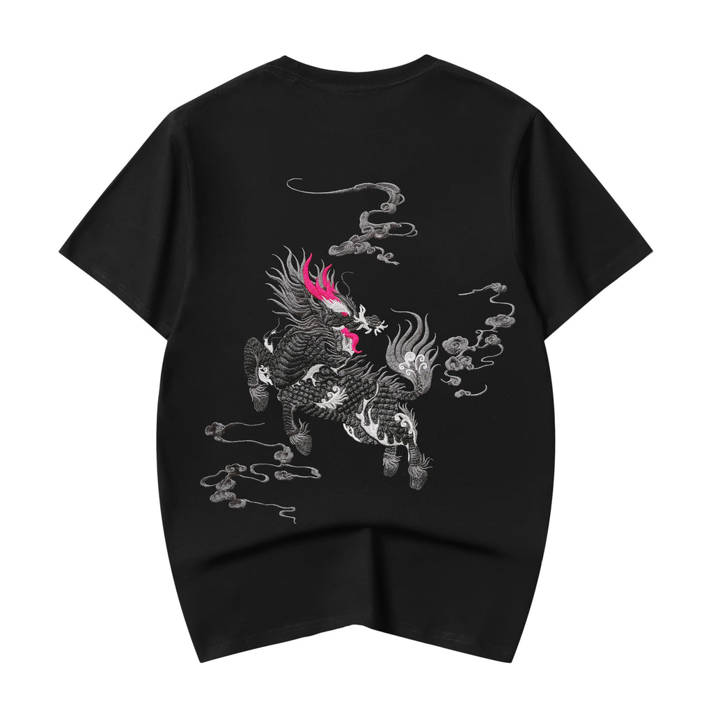 KH870 Kirin Embroidered Tee