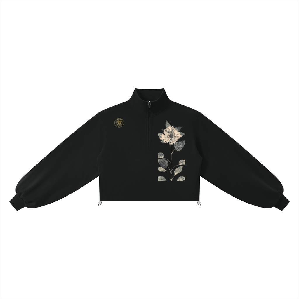 Women’s Mock-Neck Quarter-Zip Sweatshirt