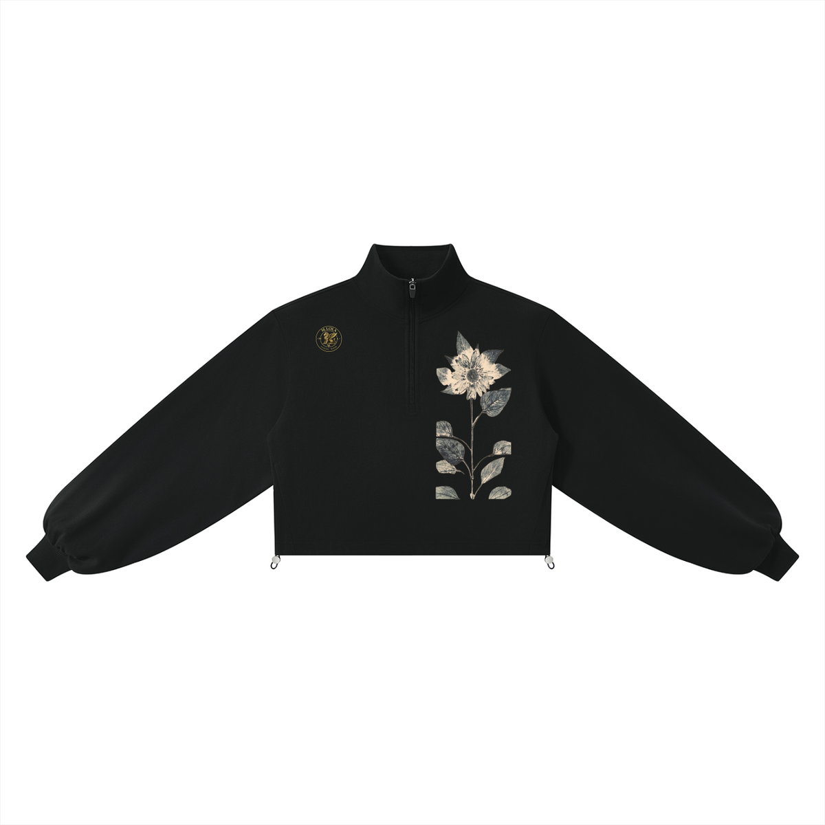 Women’s Mock-Neck Quarter-Zip Sweatshirt