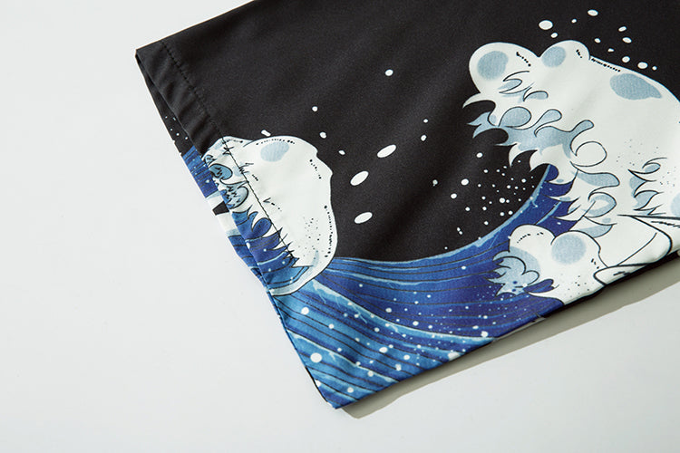 YC6327 Jumping Fish Kimono