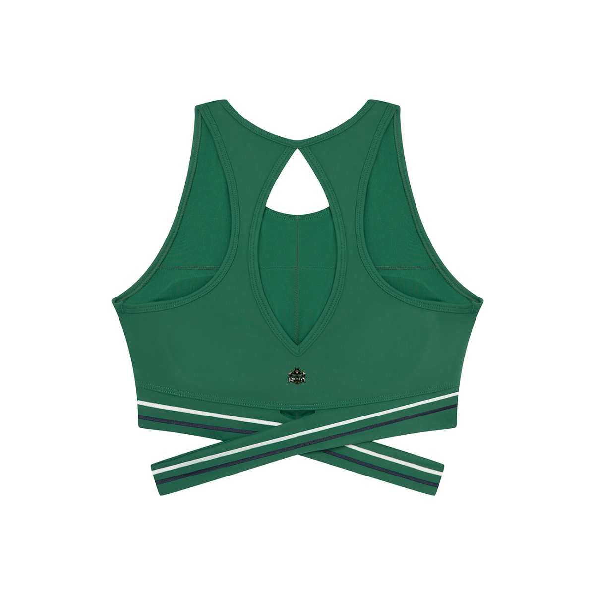 Loki & Ivy Women’s Criss-Cross Band Sports Bra