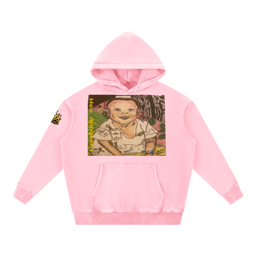M.Lola "Heir" Snow Wash Fleece Oversize Hoodie