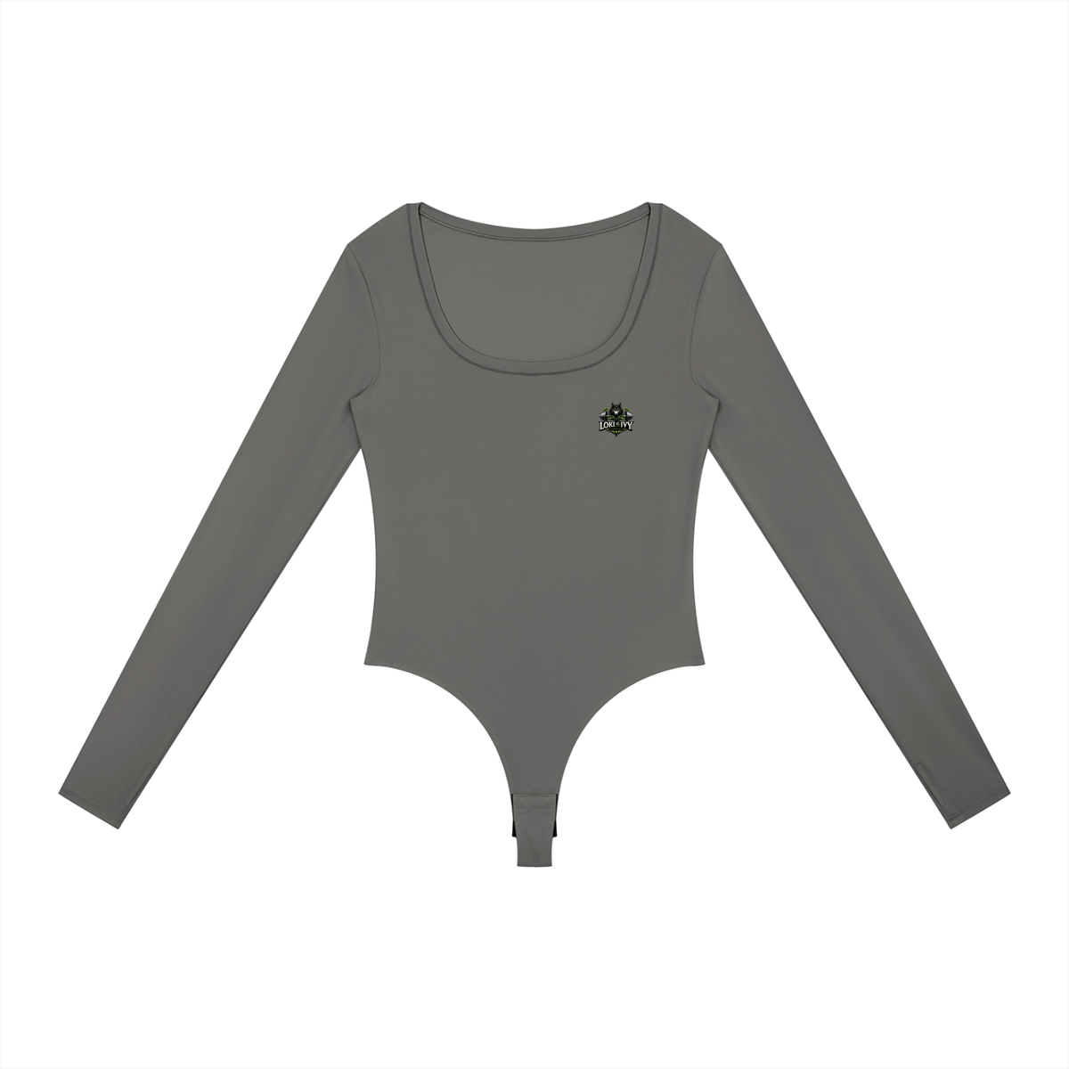 Loki & Ivy Women's Tight Long Sleeve Yoga Bodysuit