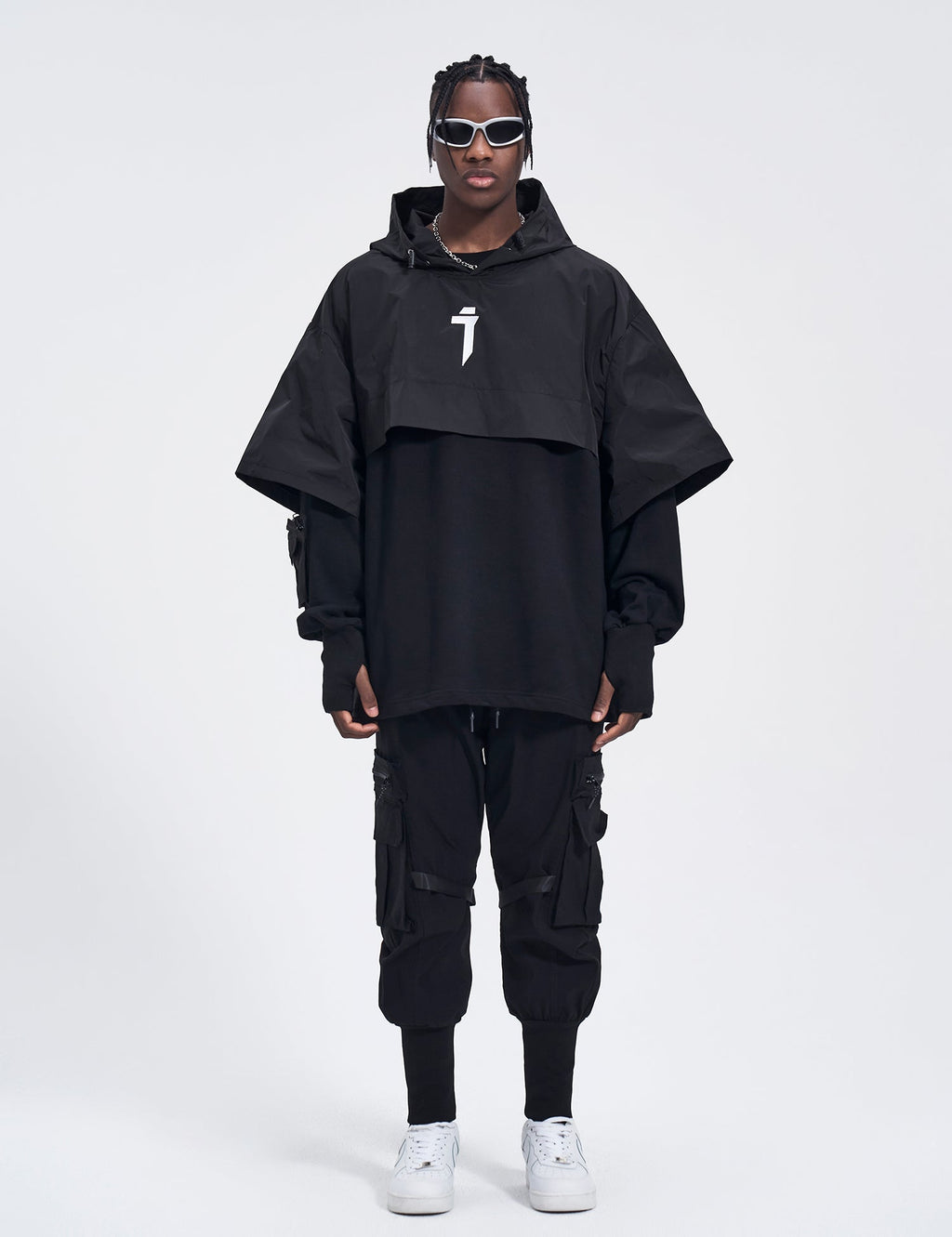 HiH18 I-Tech Layered Hoodie