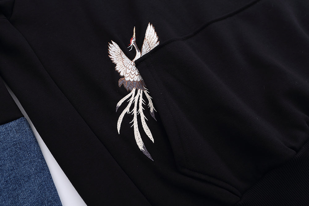 YE731 Fellowship Embroidery Hoodie