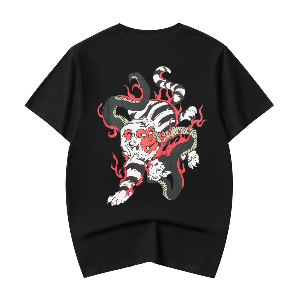 YeT026 Monkey Fiery War Tee
