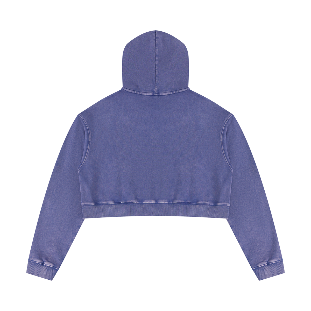M.Lola “Hands” Women’s Mineral Washed Crop Hoodie