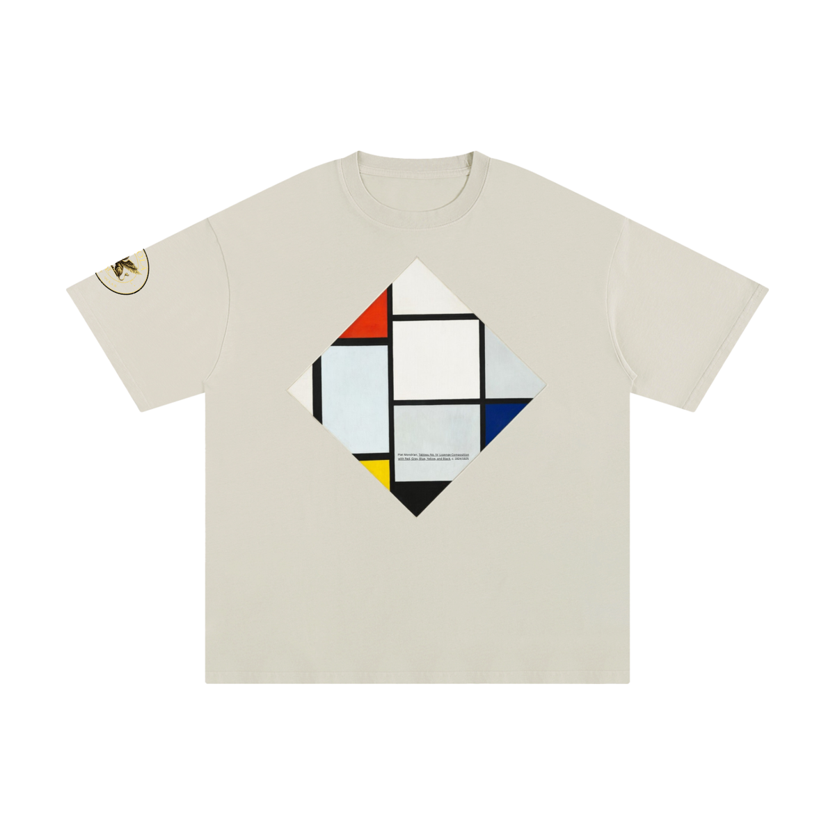 M.Lola “Mondrian” Unisex Pure Cotton T-Shirt