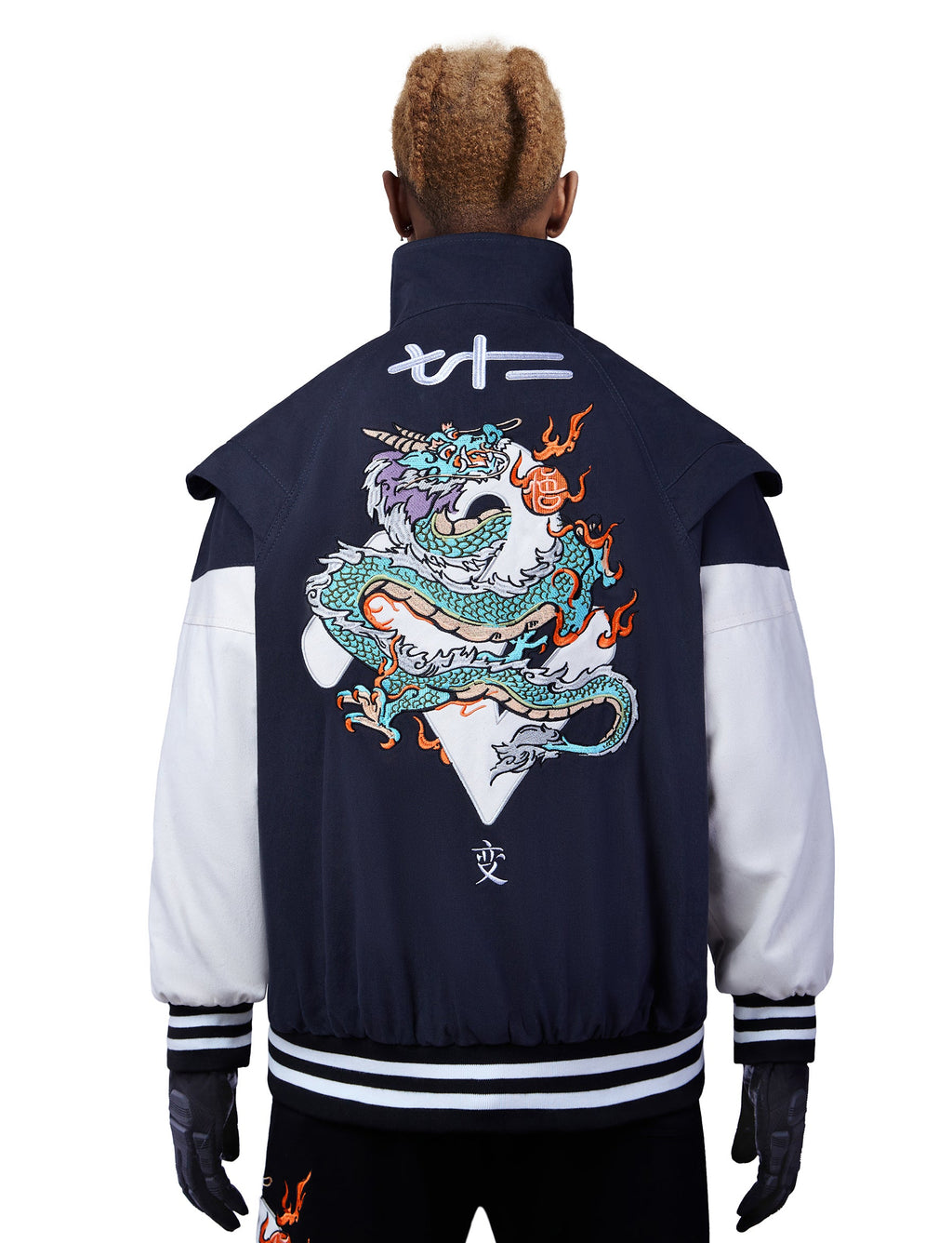 YEJ5 Resting Dragon Embroidery Jacket