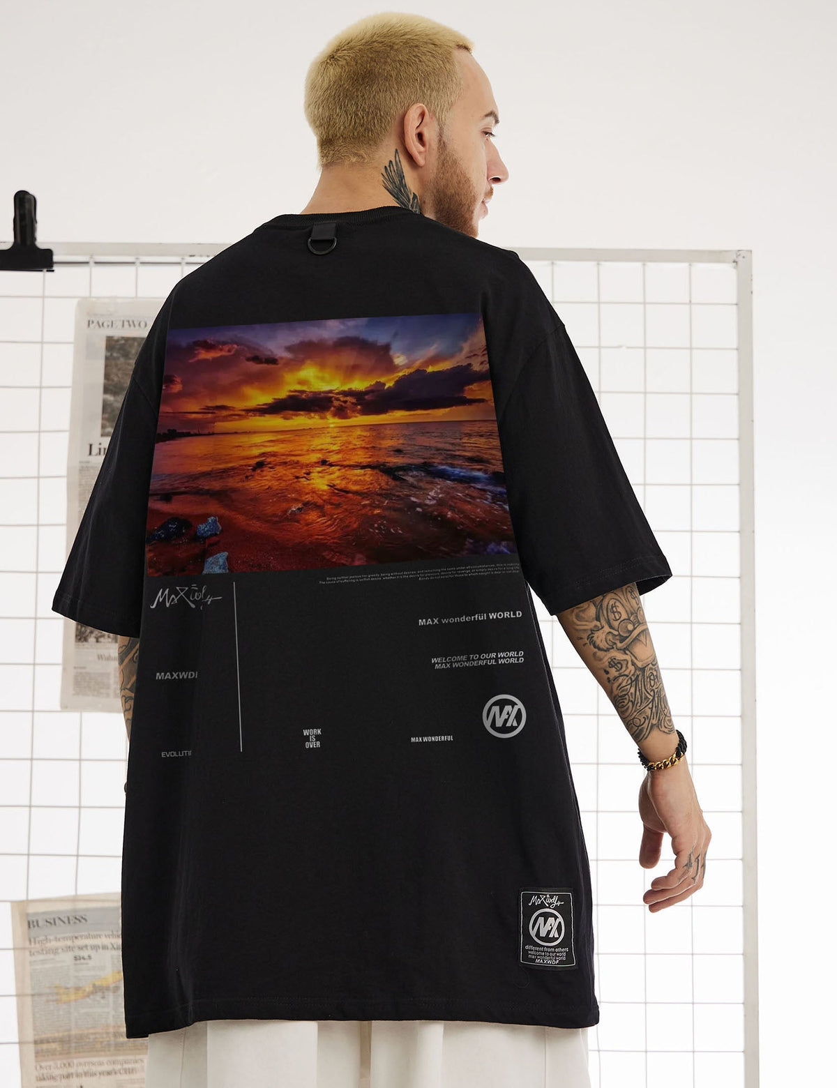 Sunset Beach Tee