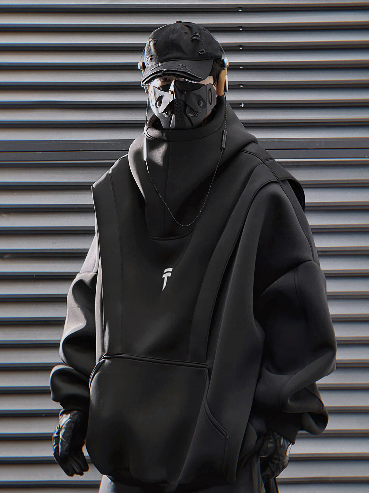 HiH50 Black Nexus Hoodie