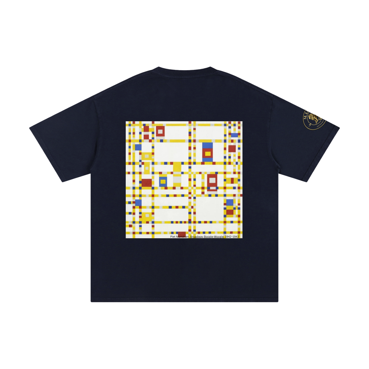 M.Lola “Mondrian” Unisex Pure Cotton T-Shirt