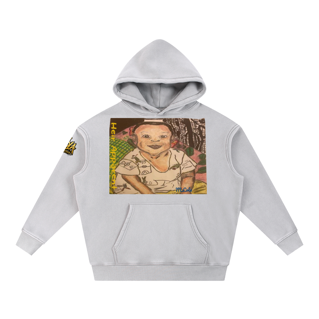 M.Lola "Heir" Snow Wash Fleece Oversize Hoodie