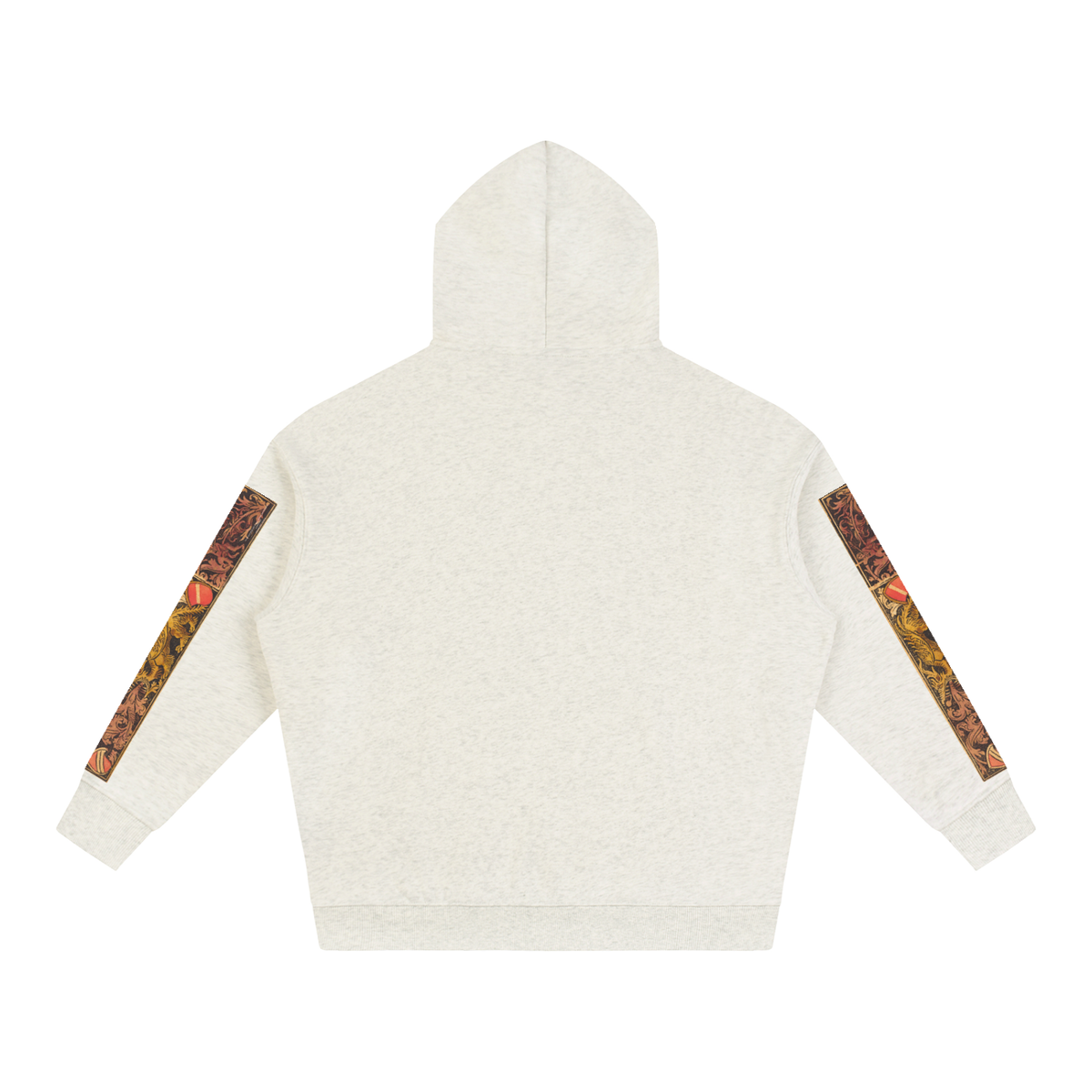 M.Lola “Dragon & Knight” Oversize Fleeced Hoodie