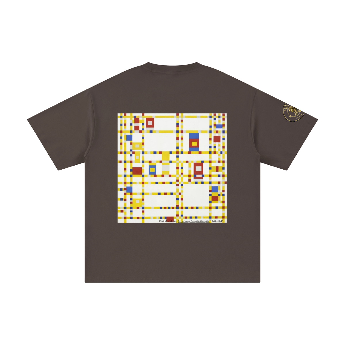 M.Lola “Mondrian” Unisex Pure Cotton T-Shirt