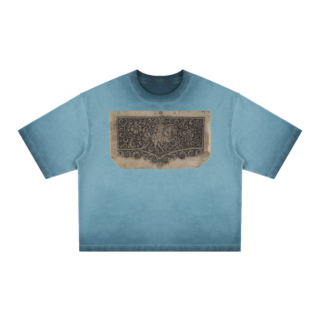 M.Lola “Knight” Unisex Reverse Dyed Boxy T-Shirt