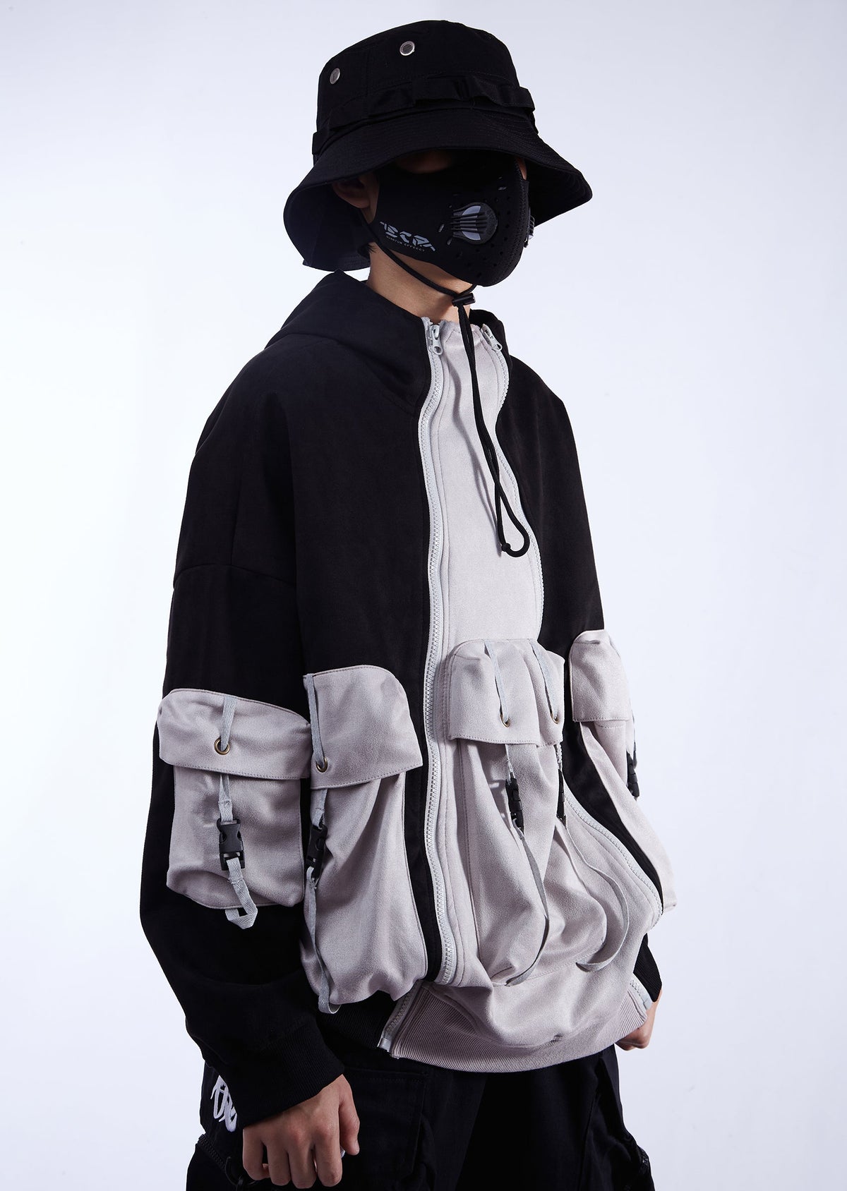 YEH1 Patchwork Functional Hoodie