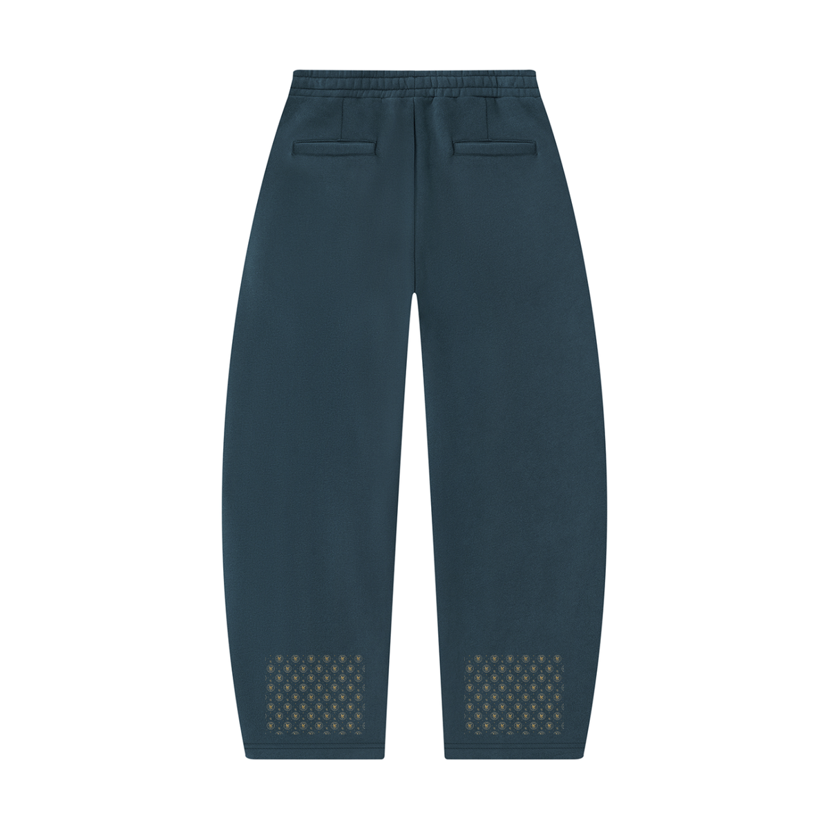 M.Lola "Cross and Crown"Unisex Barrel Leg Sweatpants
