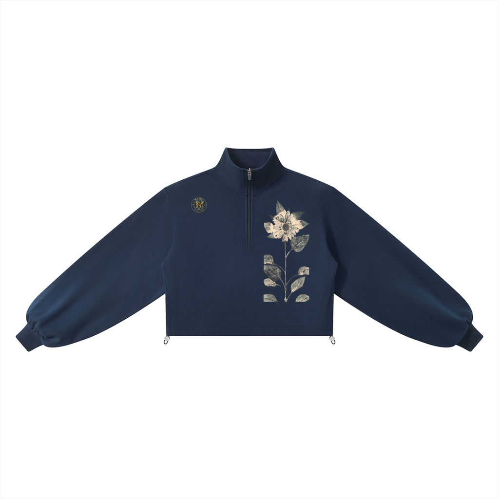 Women’s Mock-Neck Quarter-Zip Sweatshirt
