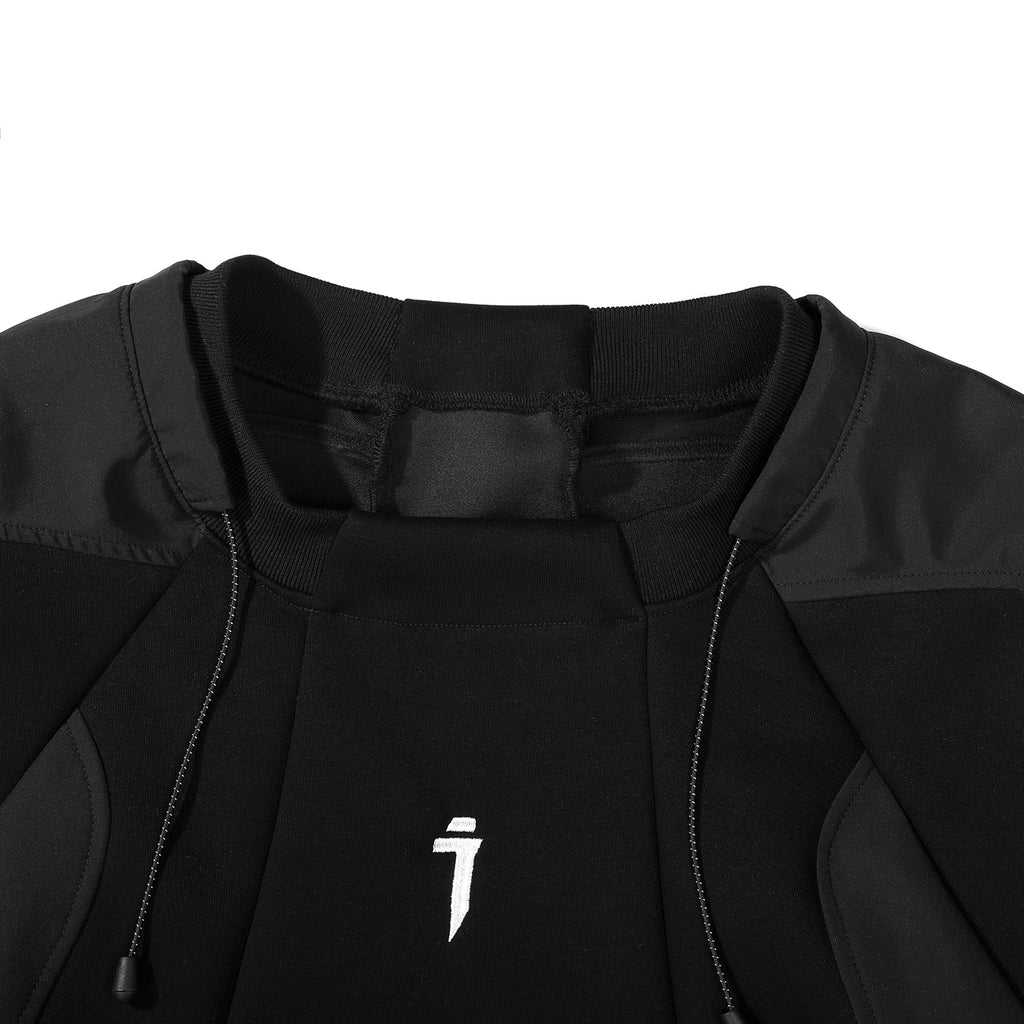 HiH55 Patchwork I-Tech Crewneck