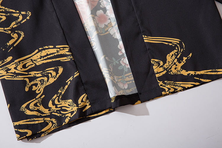 YC6007 Fish in Spring Kimono