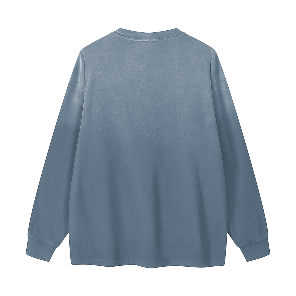 M.Lola “Knight” Gradient Washed Long Sleeve T-Shirt
