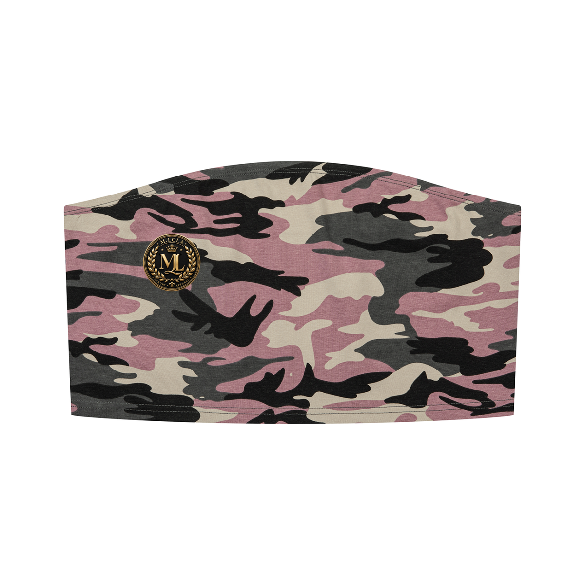 M.Lola Women’s Camo Cropped Tube Top