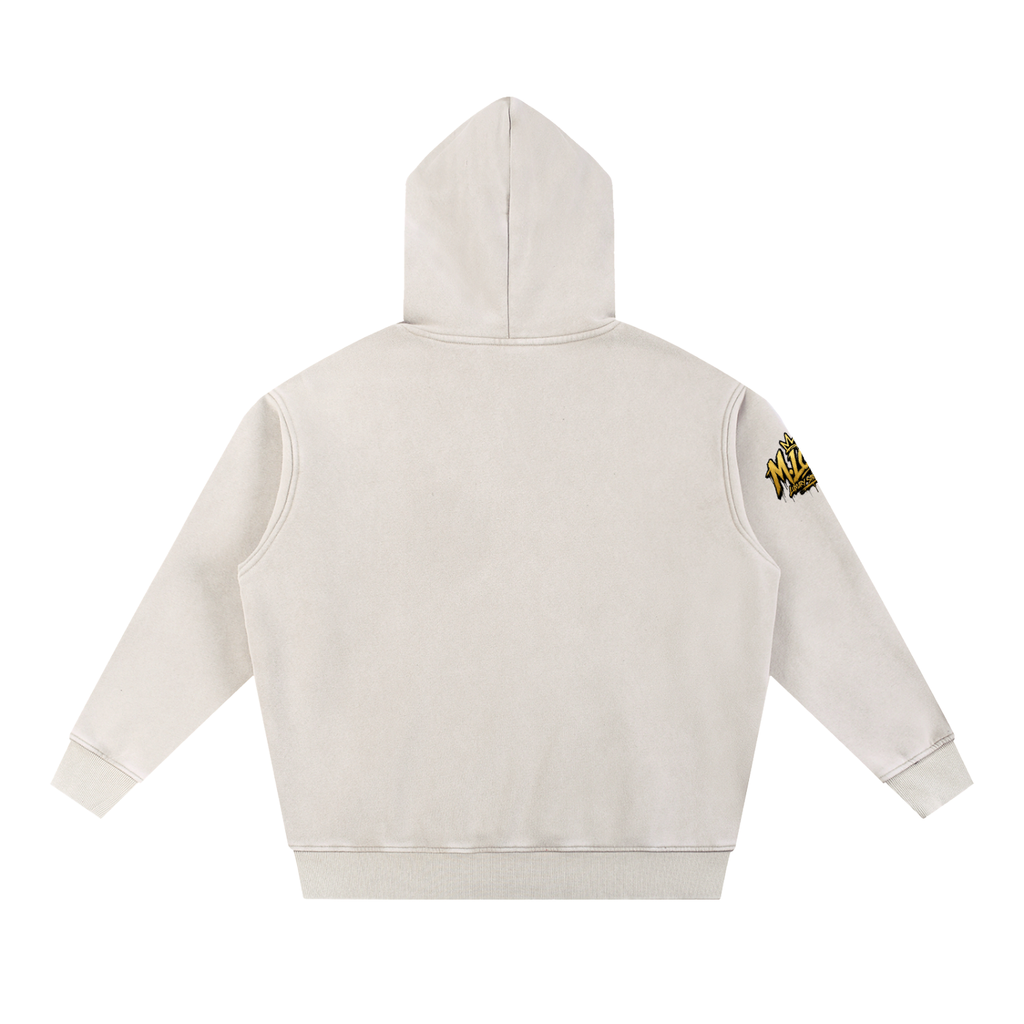 M.Lola "Heir" Snow Wash Fleece Oversize Hoodie