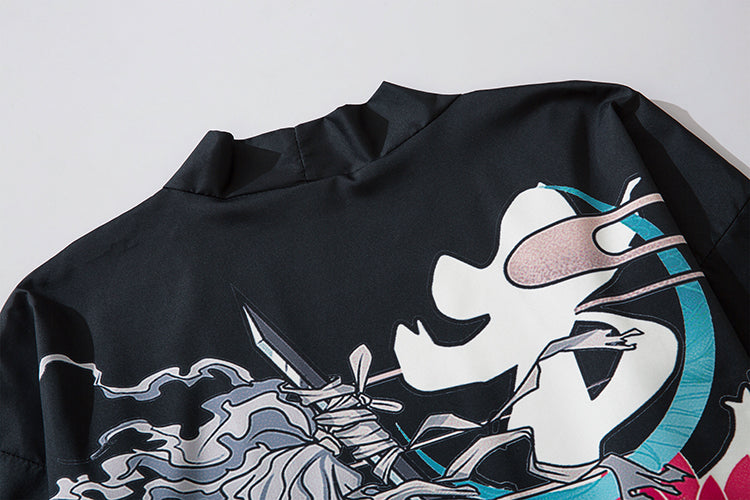 YC6034 Lady Swordart Kimono