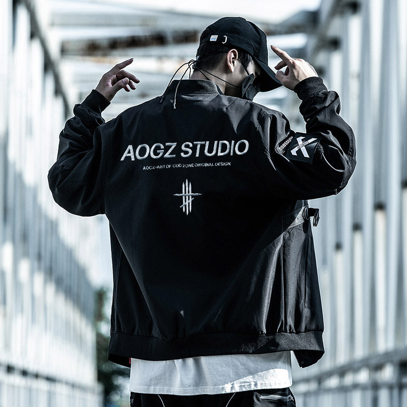 DuskJ6 Scar Slash Bomber Jacket