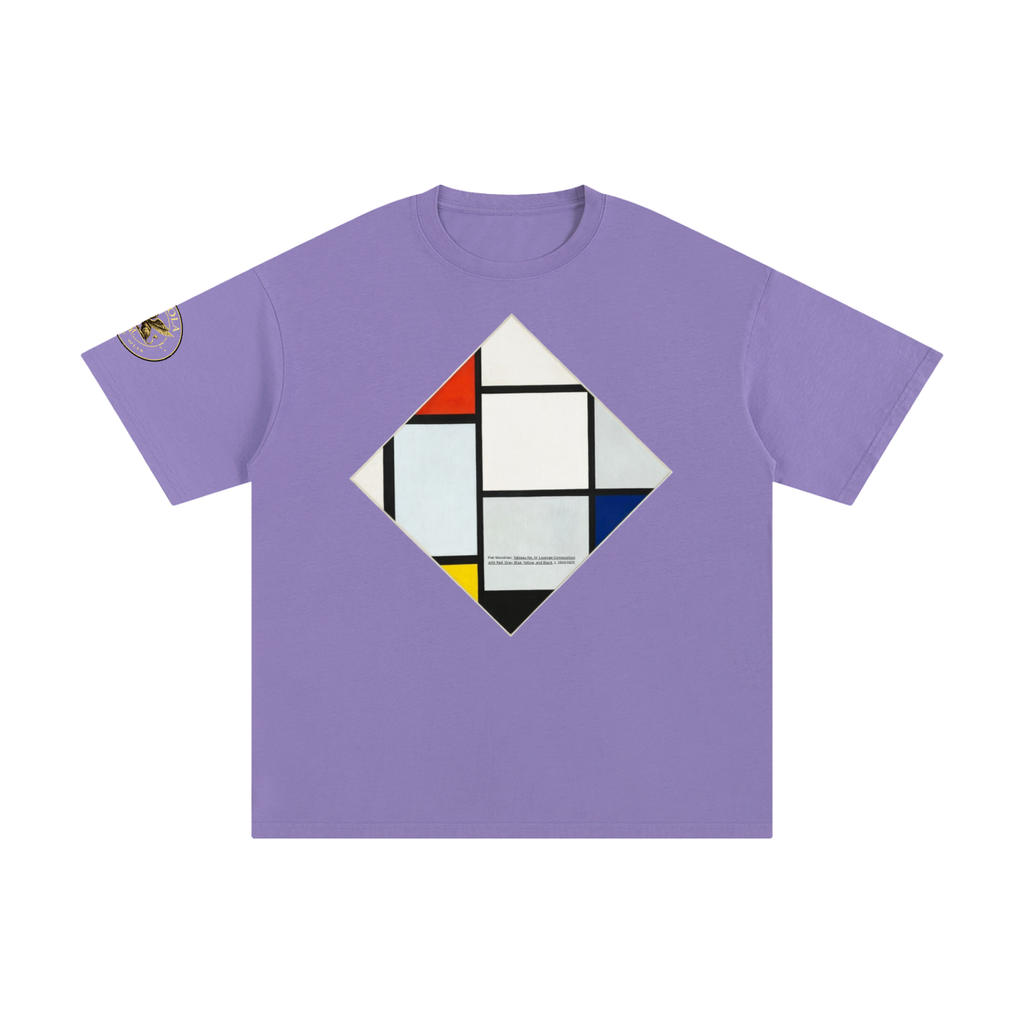 M.Lola “Mondrian” Unisex Pure Cotton T-Shirt