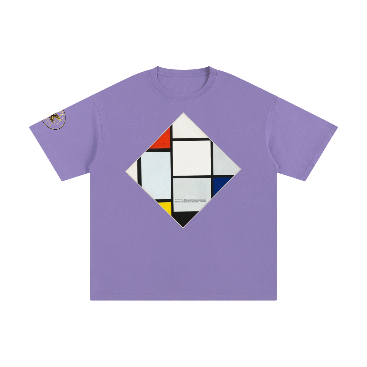 M.Lola “Mondrian” Unisex Pure Cotton T-Shirt
