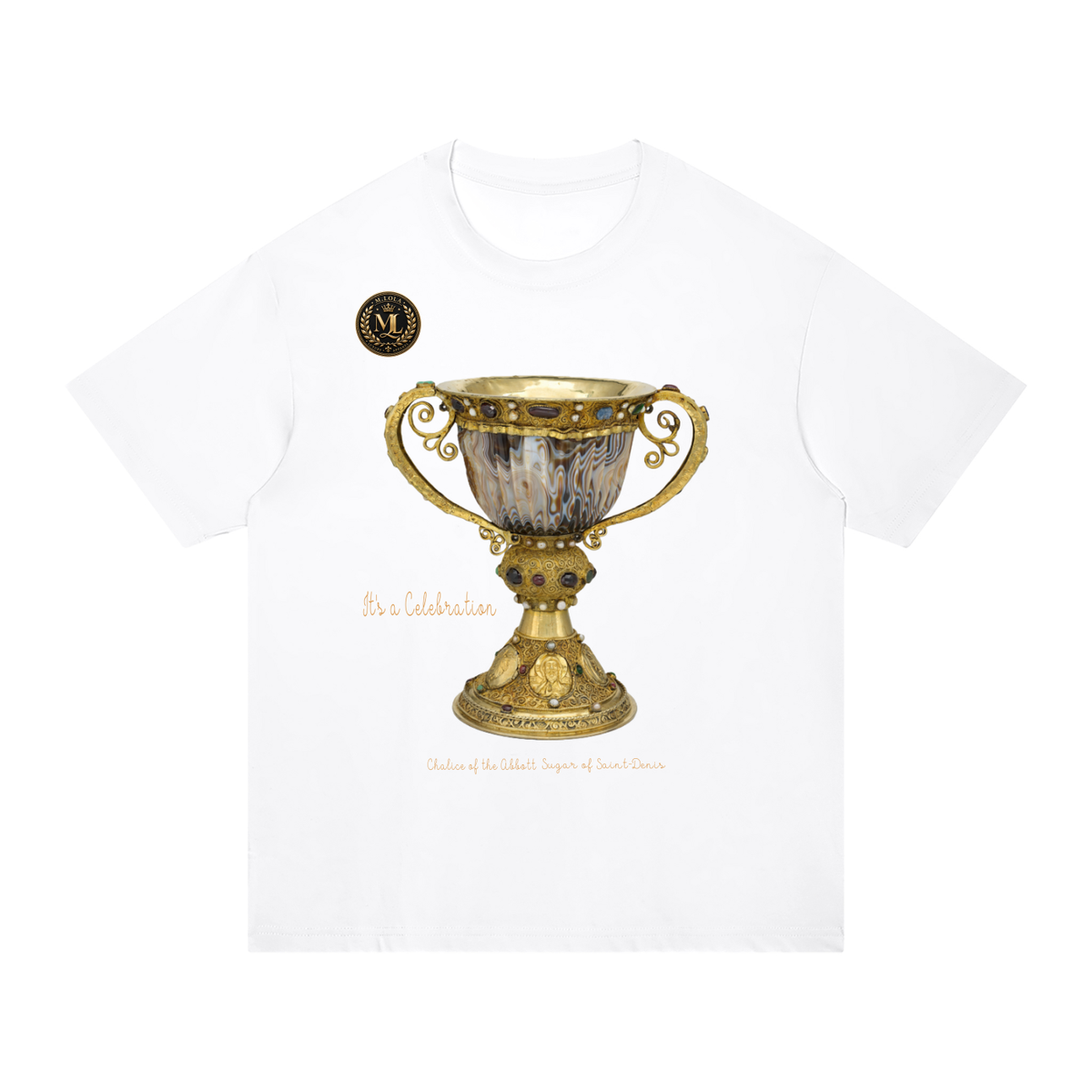 M.Lola “Celebration” Unisex Regular Fit Cotton T-Shirt