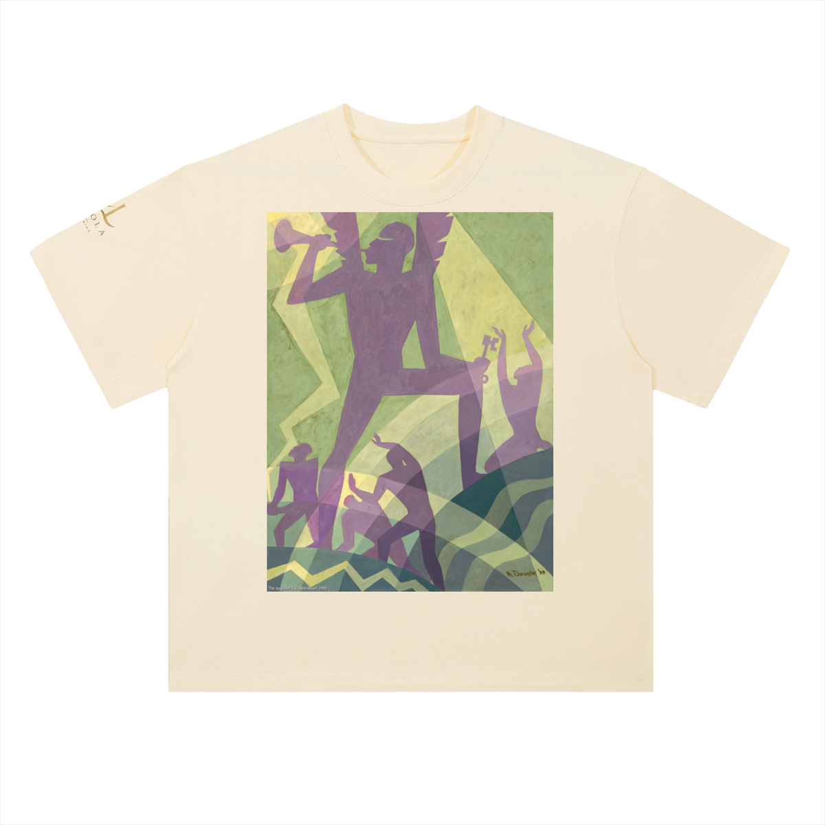 M.Lola “Judgement Day” Heavyweight Drop Shoulder Cotton T-Shirt