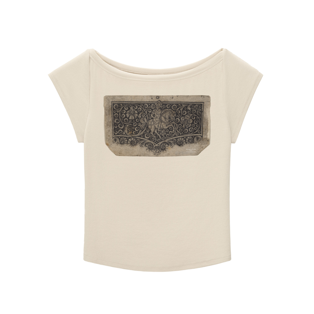 M.Lola “Knight” Essential Wide Neck Baby T-shirt